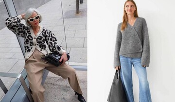 Как выглядят модные теплые кардиганы и с чем их носить: фото