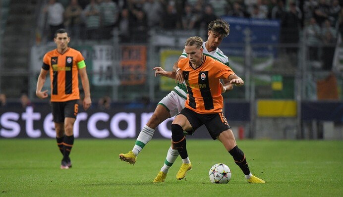 Селтик - Шахтер - 1:1 украинская евровесна