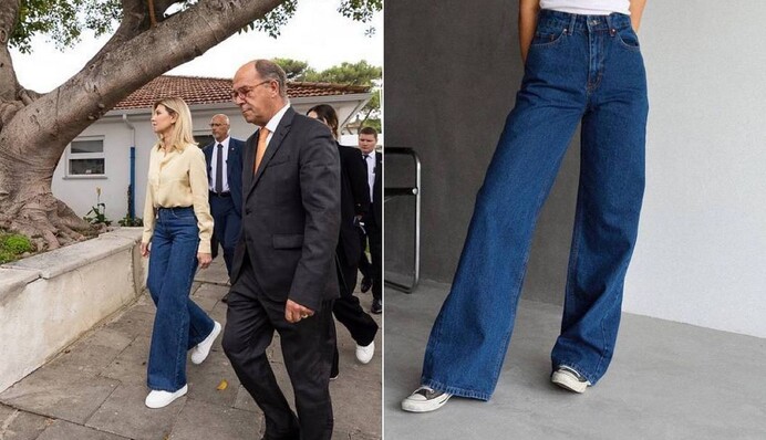Олена Зеленська показала, як носити наймодніший фасон джинсів 2022 року: фото