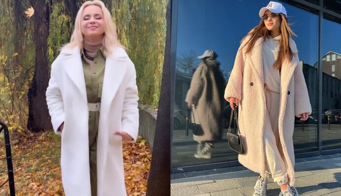 Лілія Ребрик показала наймодніший фасон пальто на зиму: фото теплого образу