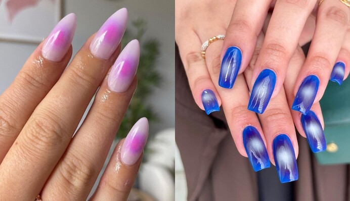 Як виглядає трендовий манікюр з аурою – новинка 2022 року, якою захоплюються модниці