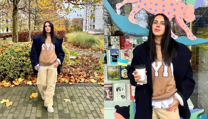 Джамала показала, как носить осенью трендовые широкие штаны карго: фото