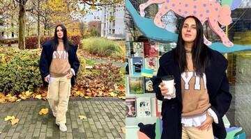 Джамала показала, як носити восени трендові широкі штани карго: фото