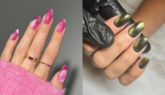 Как выглядит вельветовый маникюр - тренд 2022 года, который очень легко повторить