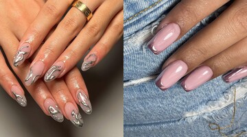 Як виглядає манікюр з ефектом металік – популярний тренд 2022 року: фото