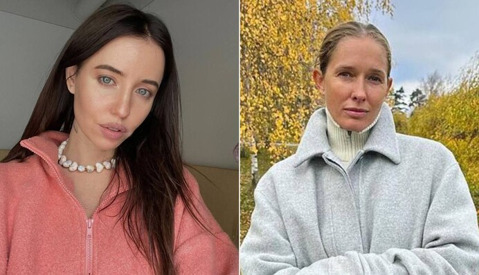 Надя Дорофєєва та Катя Осадча показали, як виглядає наймодніший фасон светрів на зиму: фото