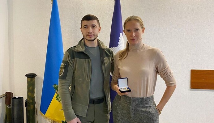 Неожиданно: Катя Осадчая получила награду Национальной полиции