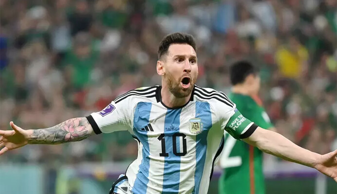 Аргентина - Мексика - 2:0 гениальный Месси