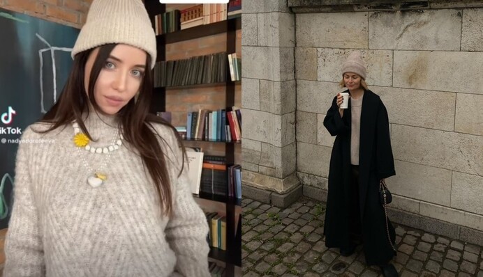 Надя Дорофєєва у модній шапці біні показала головний тренд зими-2023: фото