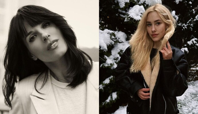 Маша Єфросиніна і Даша Квіткова показали наймодніші фасони дублянок на зиму-2023: фото
