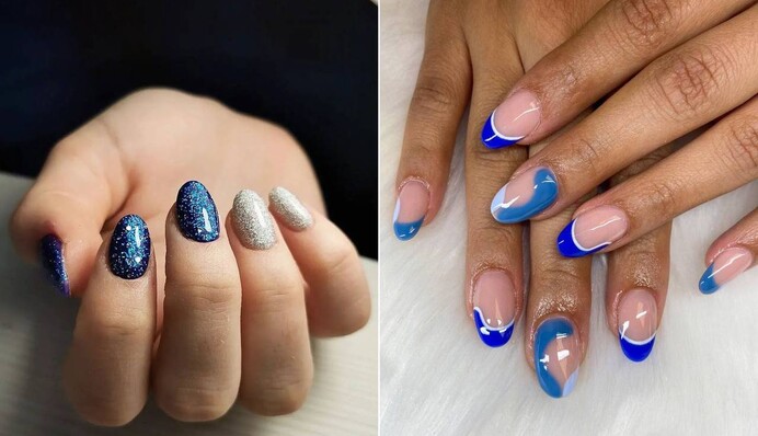 Топ-10 идей модного новогоднего маникюра в счастливом цвете 2023 года