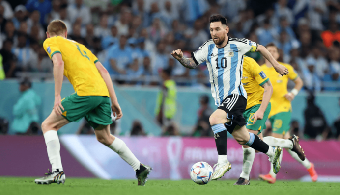 Аргентина - Австралия - 2:1 и снова гений Месси
