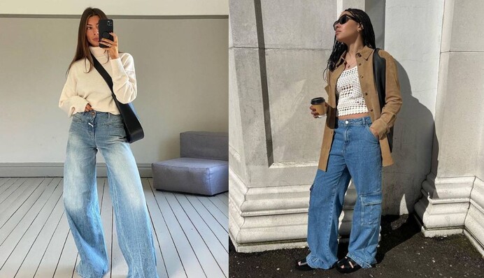 Топ-7 фасонов джинсов, которые все будут носить в 2023 году: фото