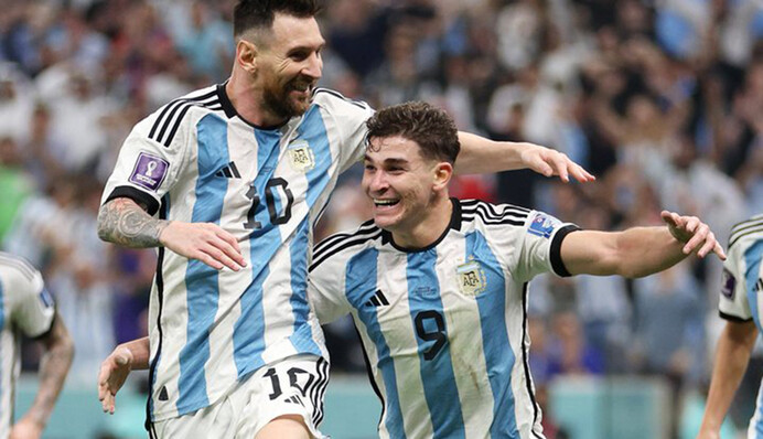 Аргентина - Хорватия - 3:0 второй финал для Месси