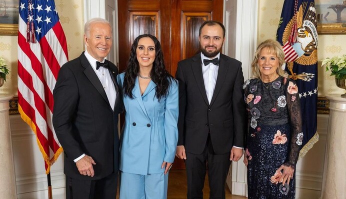 Джамала с мужем в США встретились с супругами Байден: певица поделилась впечатлениями