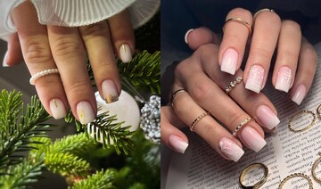 Як виглядає модний новорічний манікюр на квадратні нігті: фото