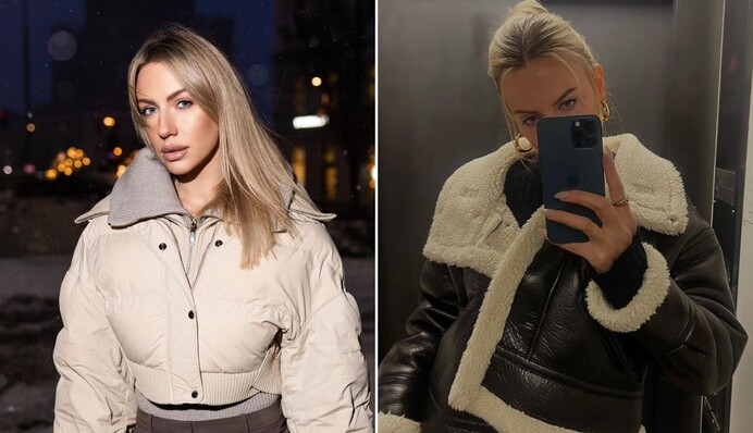 Главные тренды зимы: Леся Никитюк показала селфи в самых модных куртках сезона