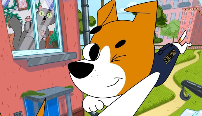 В сети появился тизер мультсериала о псе Патроне и его друге Томе: видео