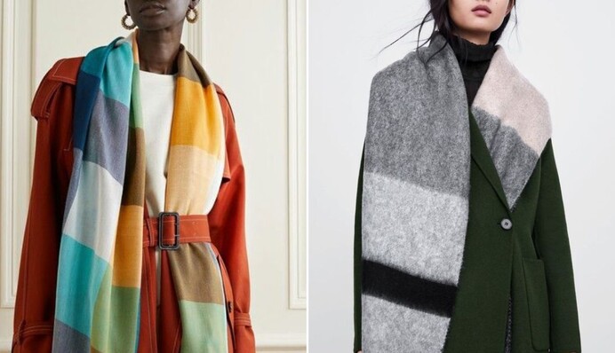 Що недбаліше, то краще: як носити теплий шарф цієї зими