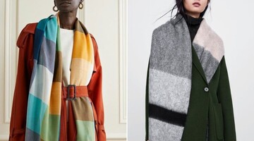 Що недбаліше, то краще: як носити теплий шарф цієї зими