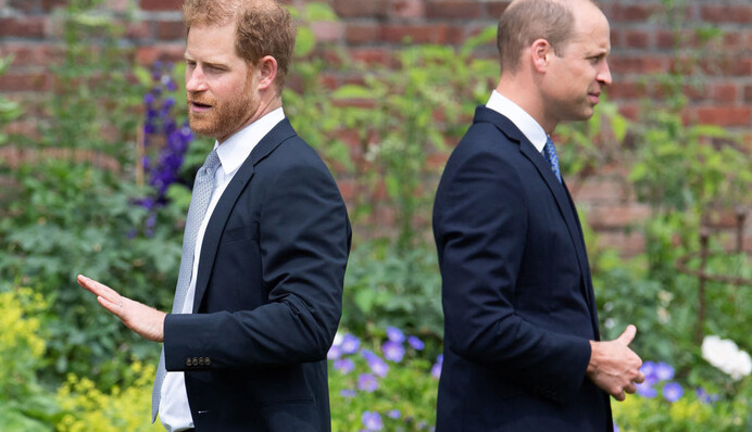 Отримав травму спини: принц Гаррі заявив, що Вільям напав на нього через Меган Маркл