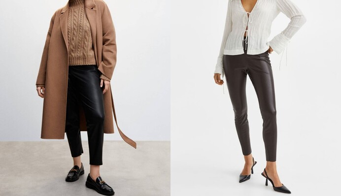 Шкіряні легінси повернулися в моду: як їх носити, щоб виглядати стильно