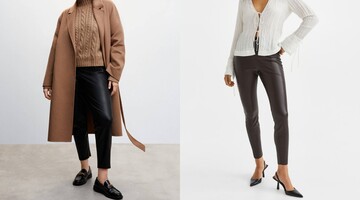 Шкіряні легінси повернулися в моду: як їх носити, щоб виглядати стильно