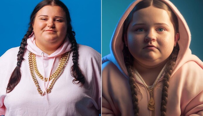 Художник изобразил украинских звезд в виде детей с помощью нейросети: фото