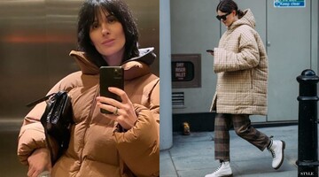 Маша Єфросиніна показала, які пуховики в моді зимою-2023: фото
