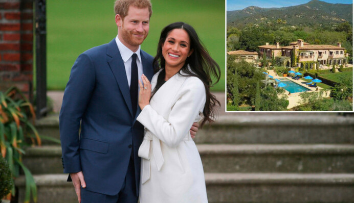 Из-за стихийного бедствия в Калифорнии эвакуировали город, где живут принц Гарри и Меган Маркл