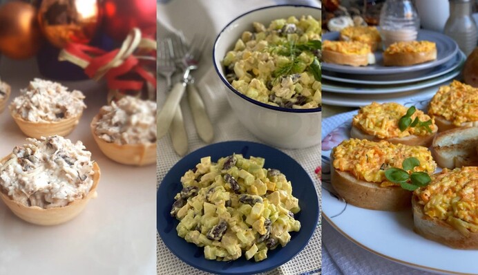 Топ-5 вкусных закусок на Старый Новый год, которые быстро готовить