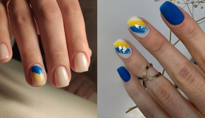 Топ-12 свежих идей патриотичного маникюра в разных стилях: фото