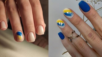 Топ-12 свіжих ідей патріотичного манікюру у різних стилях: фото