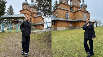 Широкі штани і туфлі Мері Джейн: Катя Осадча показала найбільші тренди 2023 року