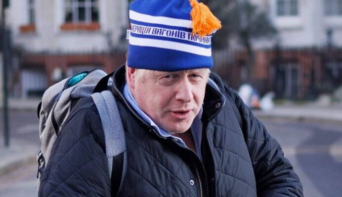 Шапка Бориса Джонсона от 