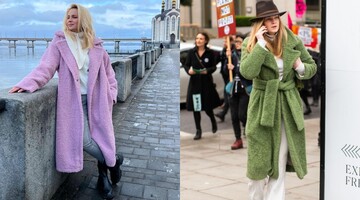Лілія Ребрик у пальто модного фасону і чоботах челсі показала тренди 2023 року: фото