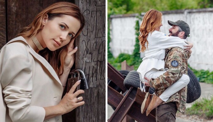 Наталка Денисенко жорстко відповіла на закиди, що вона не чекає на чоловіка з війни