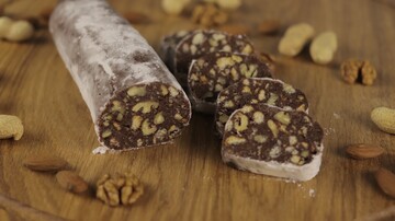 Как приготовить шоколадную колбасу 