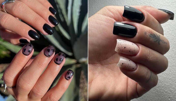 Чорний манікюр - стильна класика: як його урізноманітнити у 2023 році