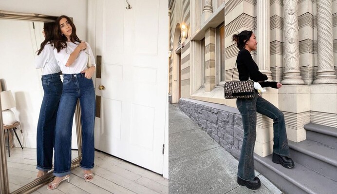 Яке взуття найкраще поєднується з джинсами кльош: тренди весни-2023