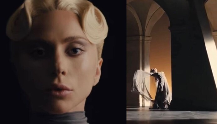 Леді Гага знялася в рекламі шампанського в розкішній сукні українського бренду: фото і відео