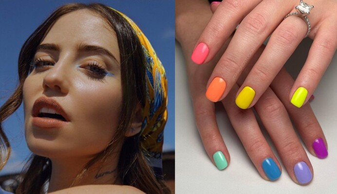 Надя Дорофеева показала, как выглядит модный весенний маникюр: фото