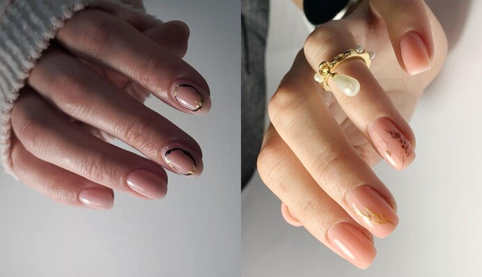 Топ-15 идей оригинального нюдового маникюра, который стоит сделать этой весной