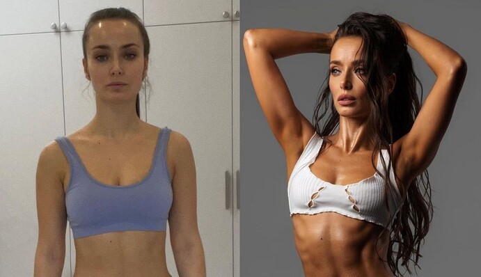 Моя лучшая форма: Ксения Мишина показала себя до и после похудения