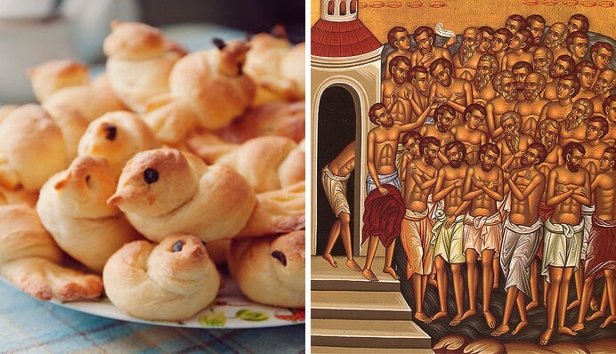 Как испечь жаворонков на праздник Сорок святых: простой рецепт