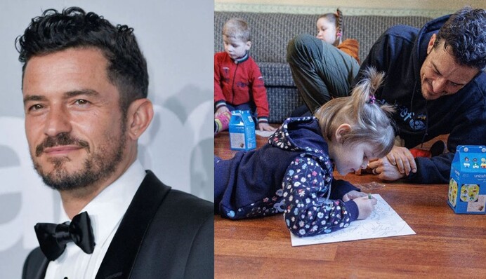 Орландо Блум зустрівся з Зеленським і зворушив історією про багатодітну українську родину