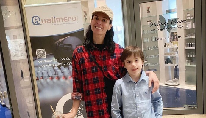 Рік не був вдома: Маша Єфросиніна показала зворушливу зустріч із сином