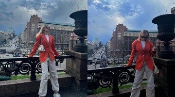 Леся Никитюк в штанах модного фасона показала, как одеваться весной 2023 года: фото