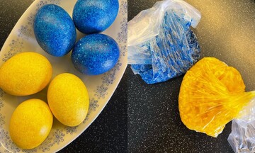 Як зробити оригінальні великодні крашанки за допомогою харчового барвника і рису