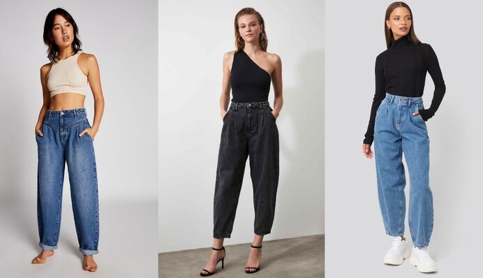 Джинсы слоучи стали трендом 2023 года: как они выглядят и с чем носить